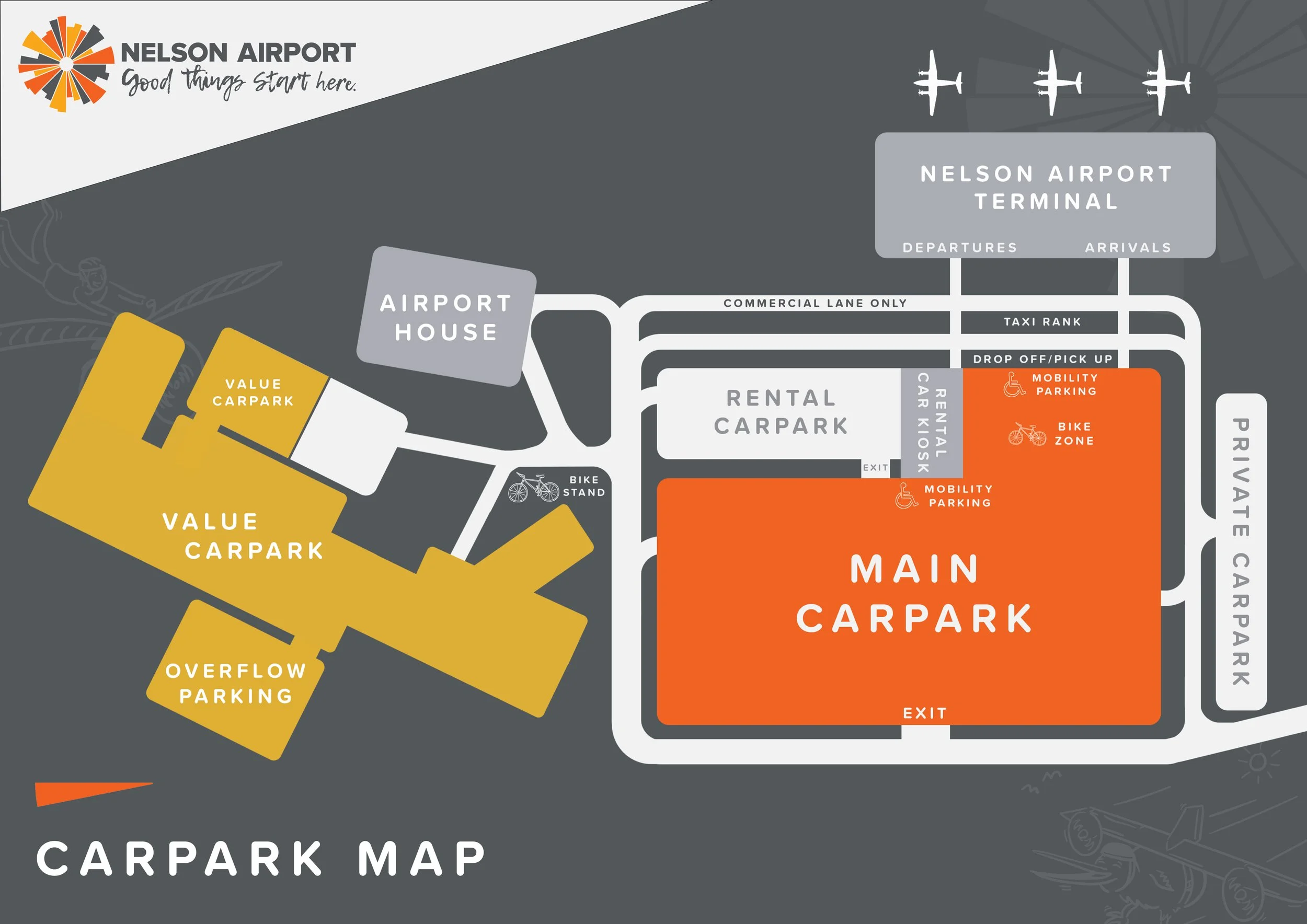 Nelson Airport Increases Car Park Capacity