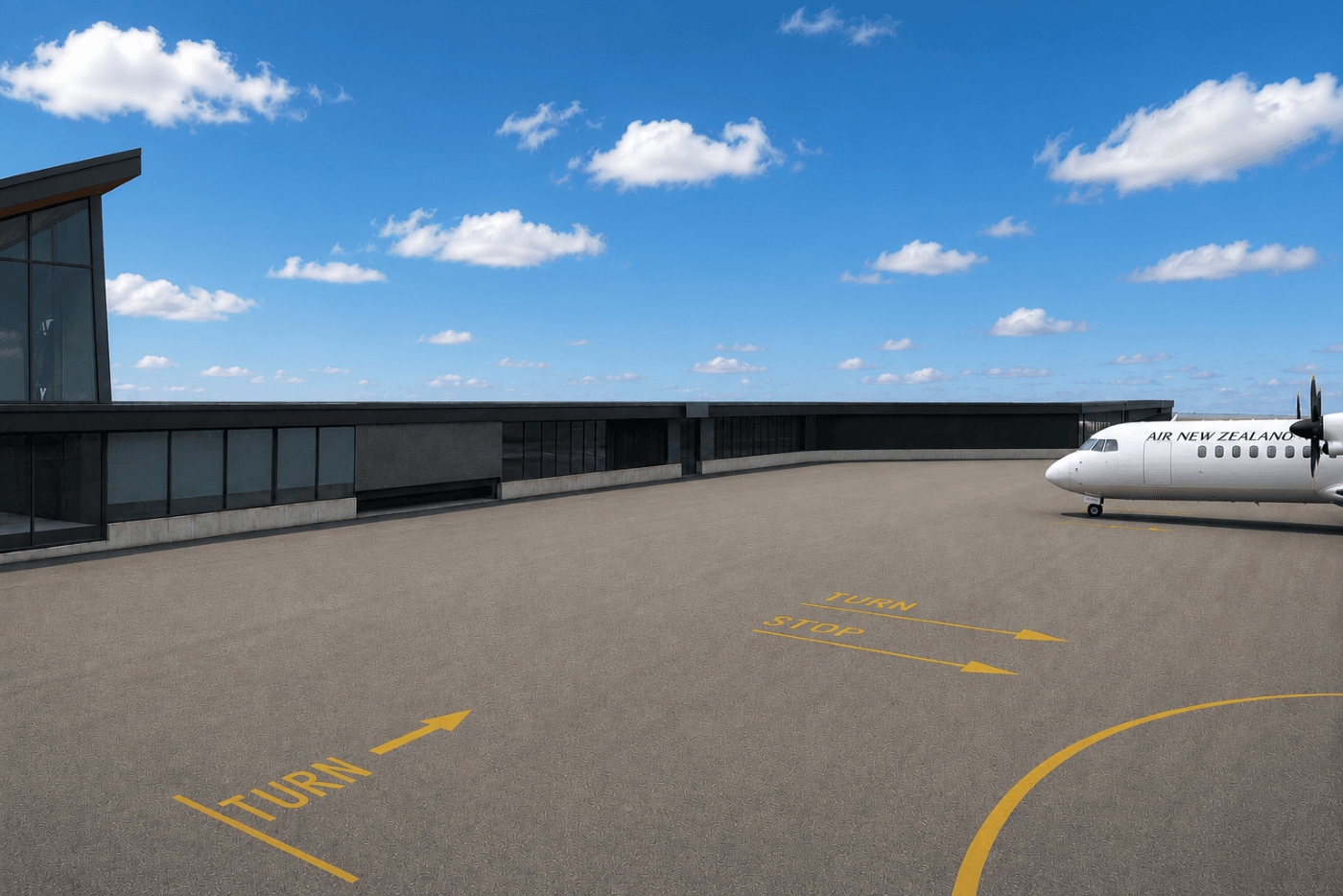 Airport invests in solar-powered covered walkway